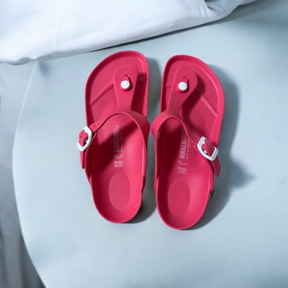 Birkenstock Gizeh Essentials EVA Sandals – Beet Purple (EU 40 / US Women’s 9 / M - Picture 2 of 6